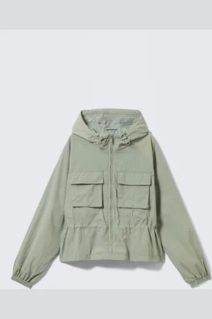 Monki Windbreaker Nylon Jacket