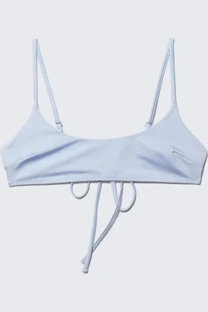 Monki Scoop Neck Bikini Top