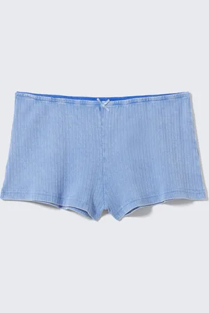 Monki Soft Pointelle Pyjama Shorts