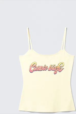 Monki Slim Strappy Tank Top