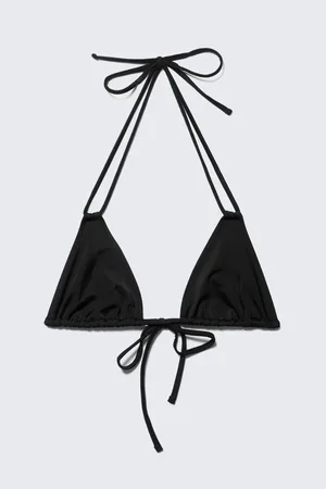Monki Triangle Halter Bikini Top