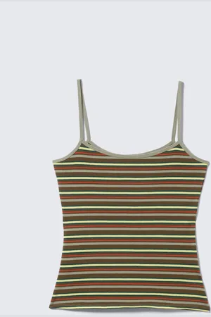 Monki Slim Strappy Tank Top