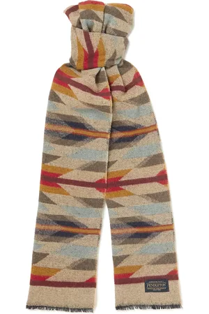 Pendleton Jacquard-Knit Wool Scarf - Men