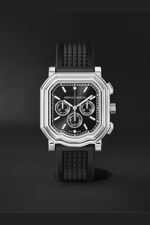 Gerald Charles Maestro 3.0 Automatic Chronograph 39mm Stainless Steel and Rubber Watch, Ref No. GC3.0-A-00 - Men