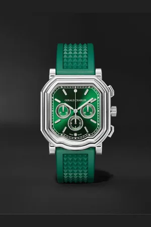 Gerald Charles Maestro 3.0 Automatic Chronograph 39mm Stainless Steel and Rubber Watch, Ref.No. GC3.0-A-02 - Men