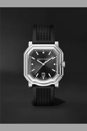 Gerald Charles Maestro 2.0 Ultra-Thin Automatic 39mm Stainless Steel and Rubber Watch, Ref. No. GC2.0-A-00 - Men