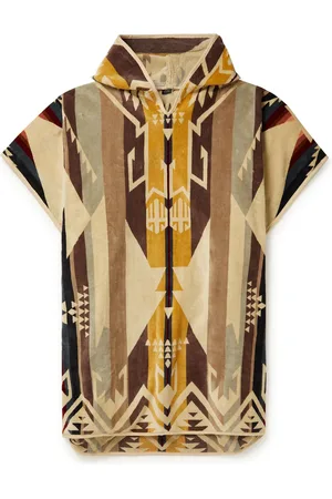 Pendleton Cotton-Terry Jacquard Hooded Towel - Men