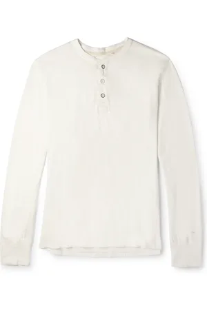 RAG&BONE Cotton-Jersey Henley T-Shirt - Men - - XS