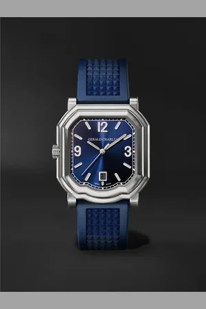 Gerald Charles GC Sport Automatic 39mm Titanium and Rubber Watch, Ref. No. GC2.0-TX-TN-01 - Men