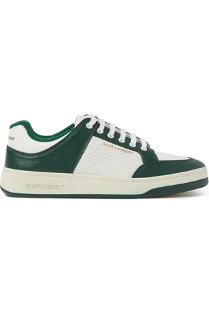 Saint Laurent SL/61 Mesh and Leather Sneakers - Men - - EU 46