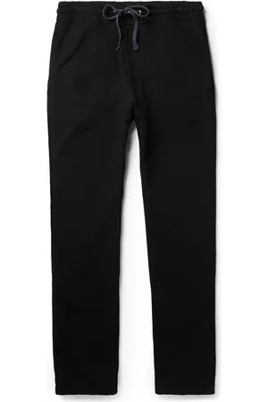 James Perse Straight-Leg Supima Cotton-Jersey Sweatpants - Men - - 3
