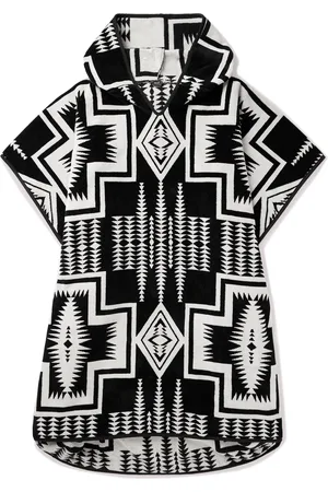 Pendleton Cotton-Terry Jacquard Hooded Towel - Men
