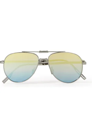 Dior Dior90 A1U Aviator-Style -Tone Sunglasses - Men