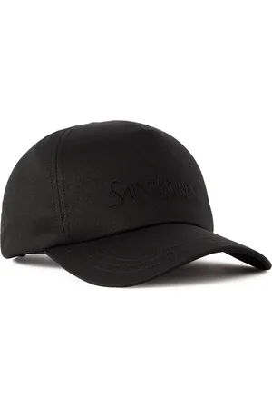 Saint Laurent Logo-Embroidered Cotton and Linen-Blend Gabardine Baseball Cap - Men - - 59