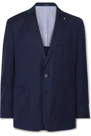Peter Millar Excursionist Flex Unstructured Wool-Blend Blazer - Men - - UK/US 42