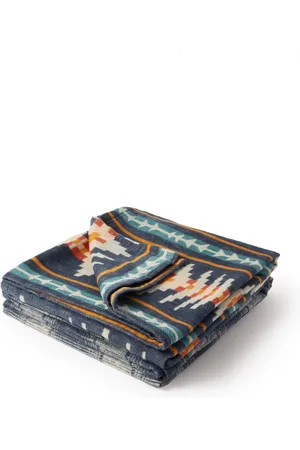 Pendleton Set of Two Cotton-Jacquard Blankets - Men