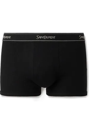 Saint Laurent Ribbed Cotton-Jersey Boxer Briefs - Men - - S