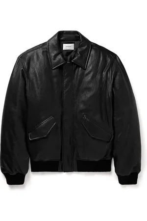 Saint Laurent Leather Blouson Jacket - Men - - IT 48