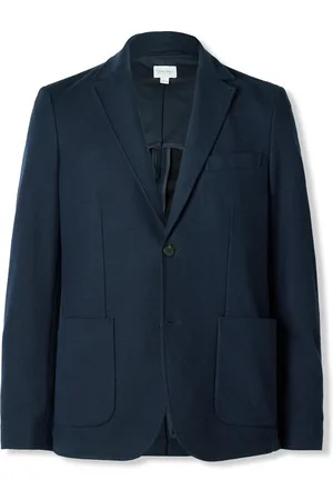 Sunspel Unstructured Cotton-Piqué Blazer - Men - - S