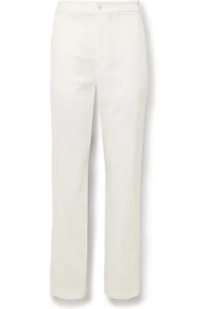 Dunhill Straight-Leg Cotton-Blend Twill Chinos - Men - - IT 52