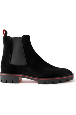 Christian Louboutin Alpinosol Suede Chelsea Boots - Men - - EU 41