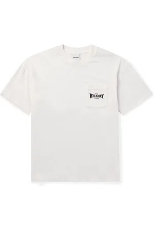 READYMADE Logo-Print Cotton-Jersey T-Shirt - Men - - S