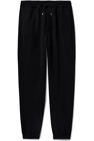 Saint Laurent Tapered Logo-Embroidered Cotton-Jersey Sweatpants - Men - - S