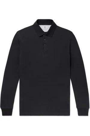 Brunello Cucinelli Cotton-Piqué Polo Shirt - Men - - S