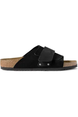 Birkenstock Kyoto Nubuck-Trimmed Suede Sandals - Men - - EU 46