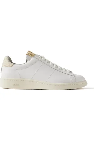 VISVIM Corda-Folk Ostrich-Effect and Smooth Leather Sneakers - Men - - US 8
