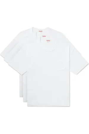 VISVIM Sublig Jumbo Three-Pack Cotton-Blend Jersey T-Shirts - Men - - 5