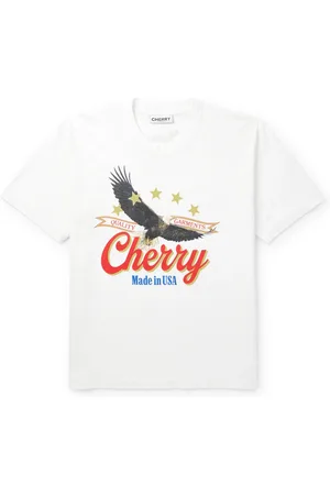 CHERRY LOS ANGELES Logo-Print Cotton-Jersey T-Shirt - Men - - L