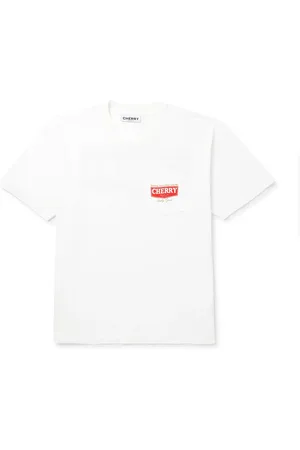 CHERRY LOS ANGELES Logo-Print Cotton-Jersey T-Shirt - Men - - L