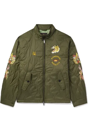 Baracuta Neighborhood G4 Embroidered Quilted Shell Jacket - Men - - L