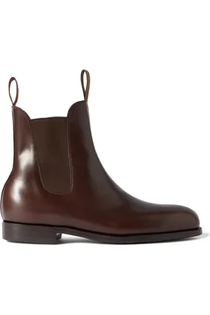 J.M. Weston Leather Chelsea Boots - Men - - UK 8