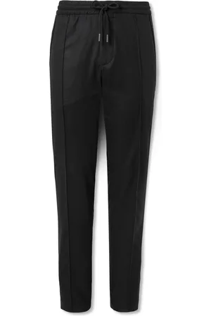 Ermenegildo Zegna Straight-Leg Pleated Wool, Silk and Cashmere-Blend Trousers - Men - - IT 46