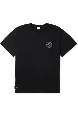 Wtaps Logo-Print Cotton-Jersey T-Shirt - Men - - S
