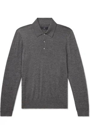 Dunhill Cashmere Polo Shirt - Men - - XL