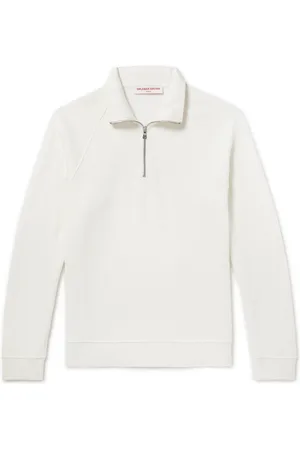 Orlebar Brown Haroun Knitted Half-Zip Sweater - Men - - S
