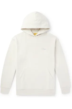DIME Logo-Embroidered Cotton-Jersey Hoodie - Men - - S