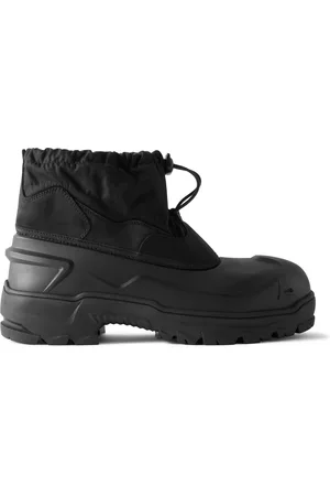 ROA Nubuck-Trimmed Shell and Rubber Boots - Men - - EU 40