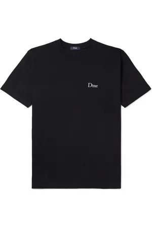 DIME Logo-Embroidered Cotton-Jersey T-Shirt - Men - - S