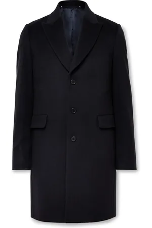 Paul Smith Slim-Fit Wool and Cashmere-Blend Felt Coat - Men - - 42