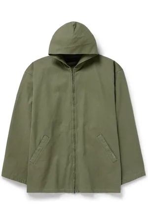 Balenciaga Cotton-Canvas Hooded Jacket - Men - - XS