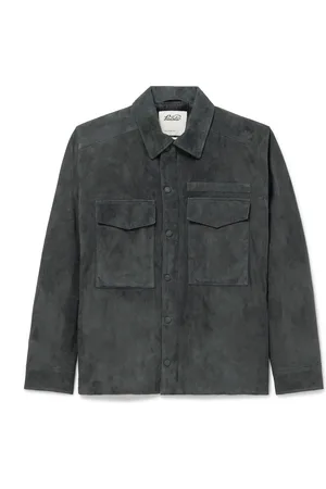 VALSTAR Robert Padded Suede Jacket - Men - - IT 46