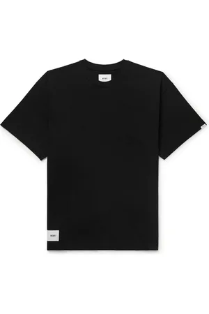 Wtaps Logo-Appliquéd Embroidered Cotton-Jersey T-Shirt - Men - - 2