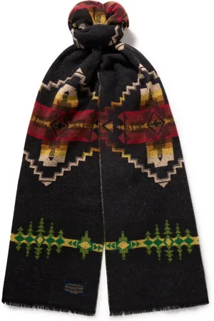 Pendleton Four Corners Jacquard-Knit Wool Scarf - Men