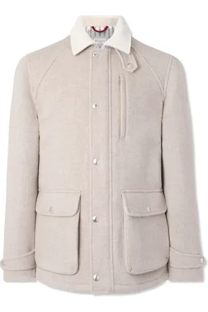 Brunello Cucinelli Cotton-Blend Car Coat - Men - - IT 52