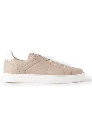 Brunello Cucinelli Urano Full-Grain Leather Sneakers - Men - - EU 40