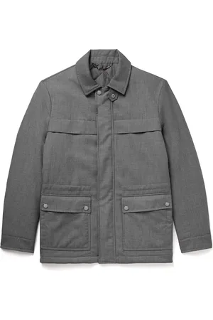CANALI Padded Twill Field Jacket - Men - - IT 50